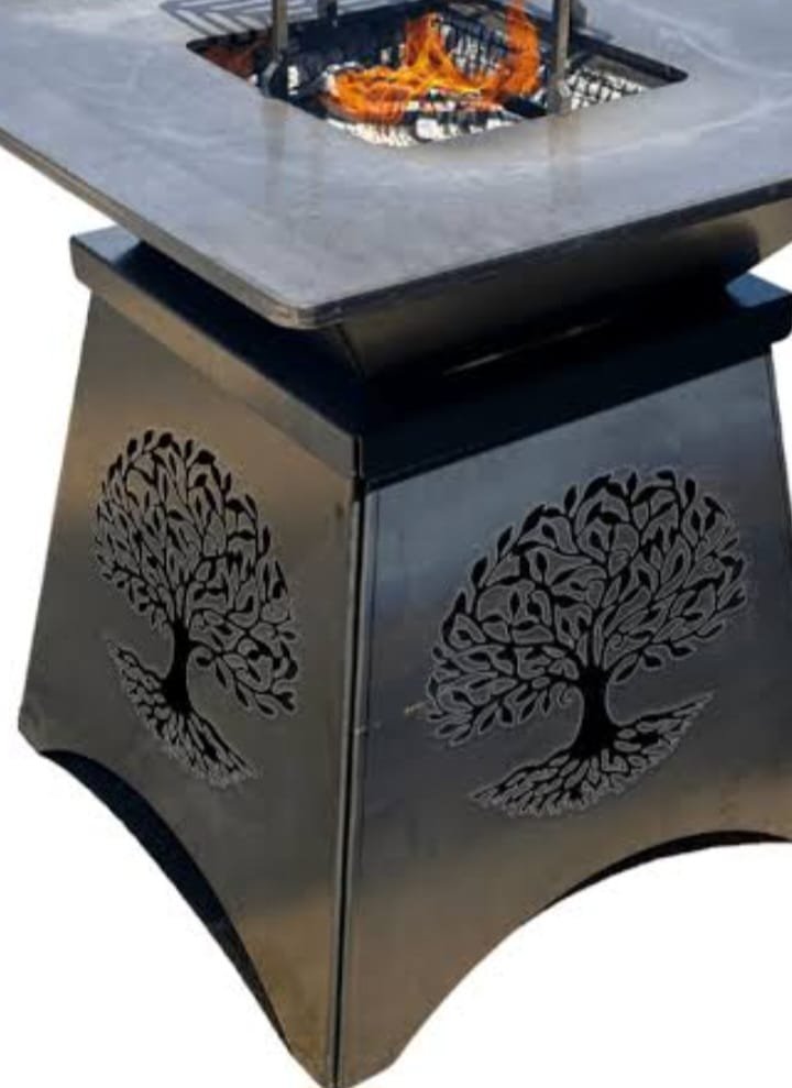 Brasero Terrasse Design Grimaud - Ferronnerie Art 83