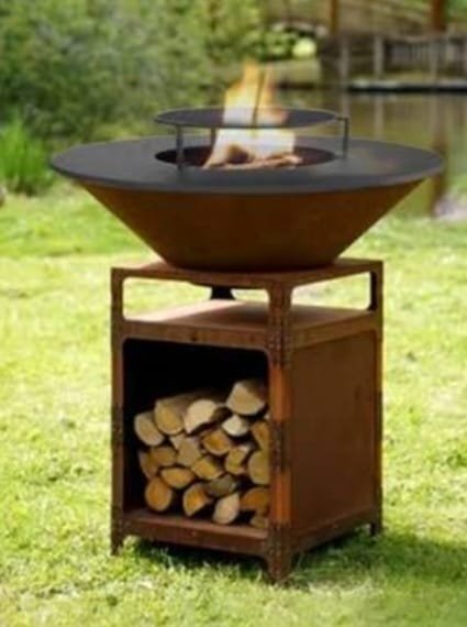 Brasero Terrasse Design Grimaud - Ferronnerie Art 83